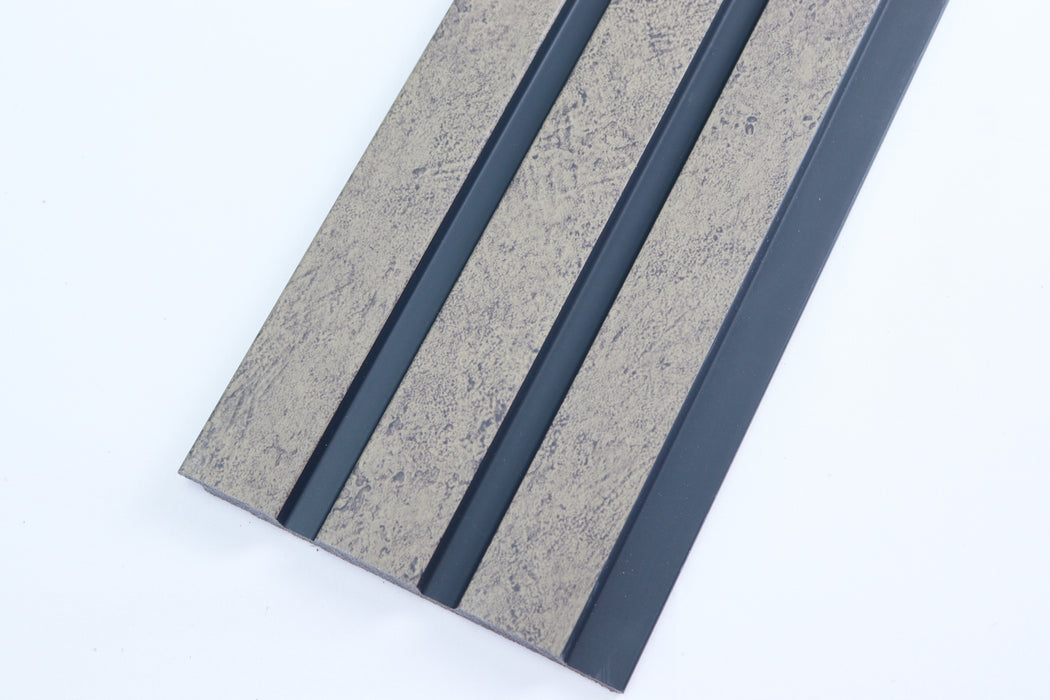 Faux Stiks Dusty Granite Slat Wall Panels