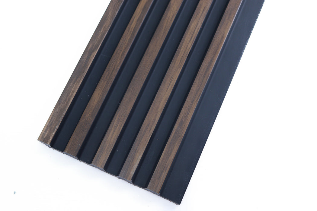 Faux Stiks Walnut Slat Wall Panels